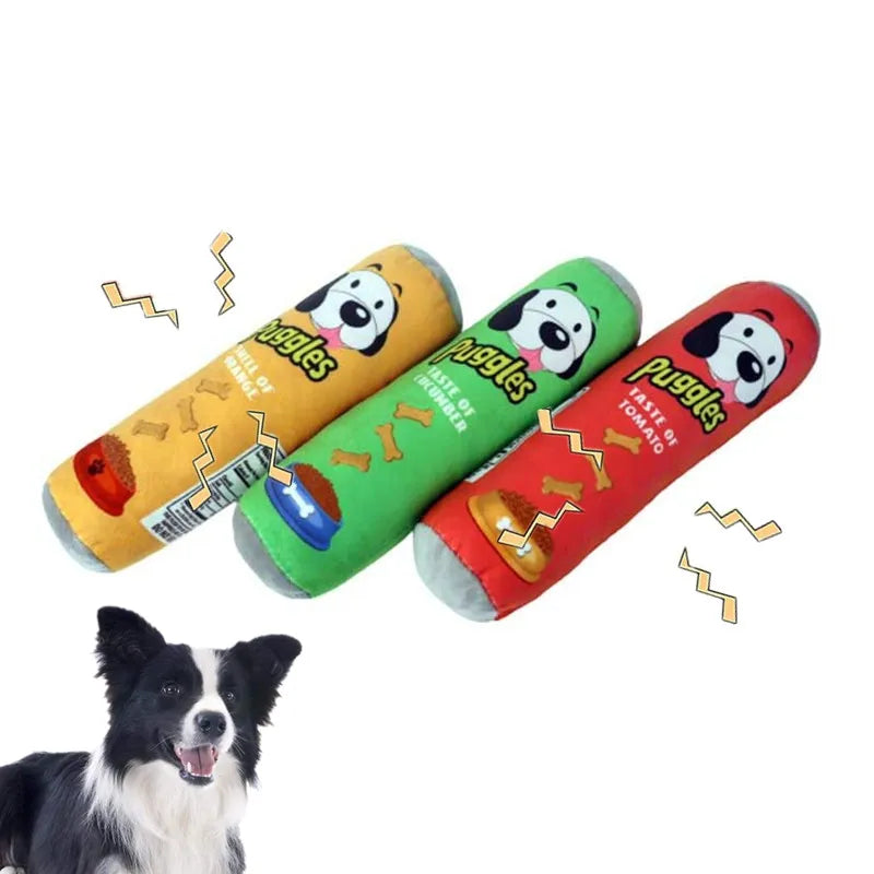 Stuffed Joint Plush Squeaker Molar Toys For Pet