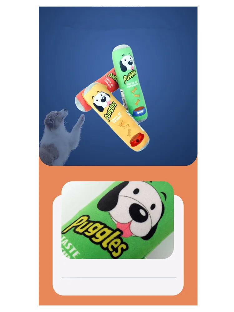 Stuffed Joint Plush Squeaker Molar Toys For Pet