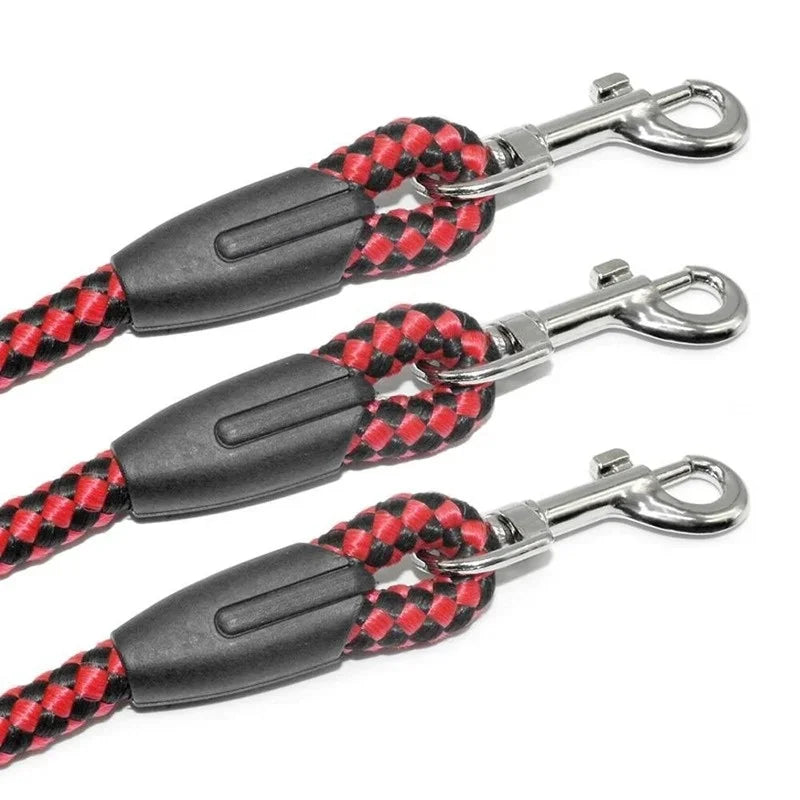 3 Way No-Tangle Triple Couple Pet Dog Walking Leash