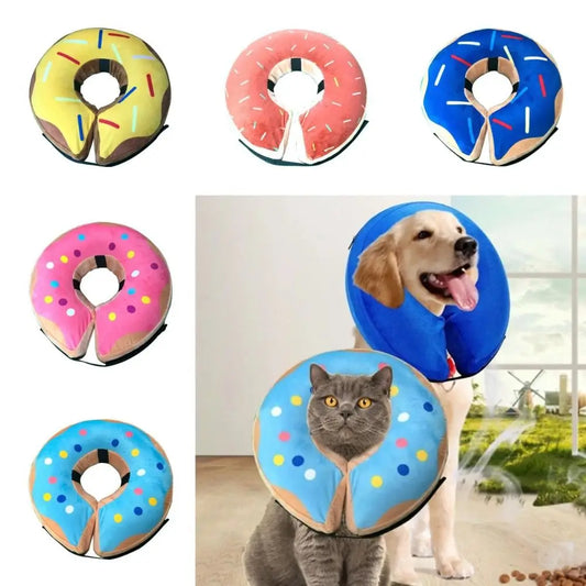 Protective Pet Recovery Cone Adjustable Elizabeth Cone Collar